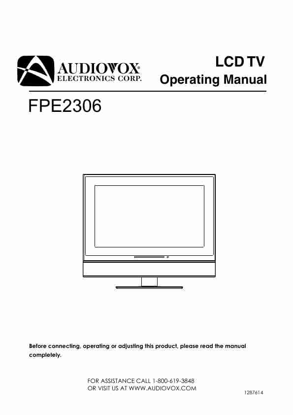 Audiovox Flat Panel Television FPE2306-page_pdf